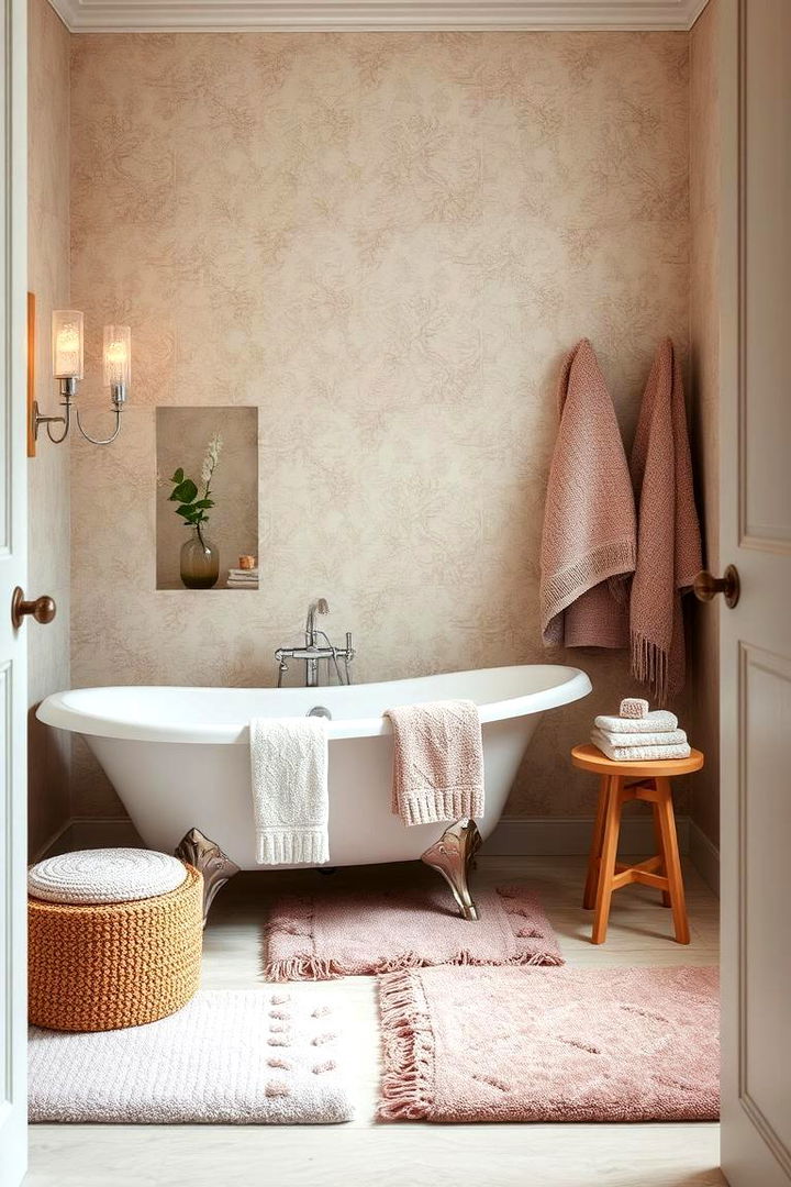 High Quality Textiles for Comfort and Style - 22 Elegant Bathroom Decor Ideas