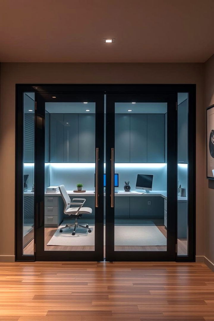High Tech Automated Doors for Ultimate Convenience - 22 Home Office Door Ideas