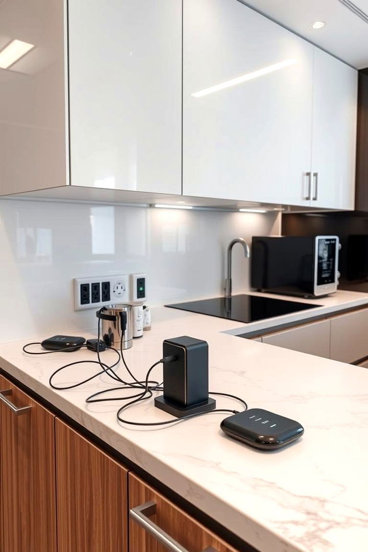 High Tech Charging Stations - 22 Office Kitchen Ideas