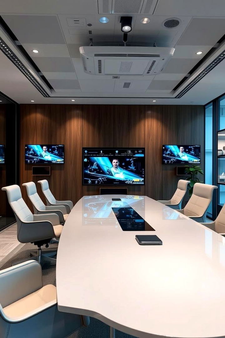 High Tech Conference Facilities - 22 Office Guest Room Ideas
