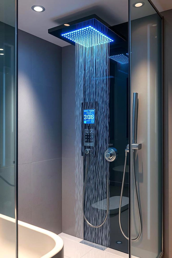High Tech Digital Showers - 22 Bathroom Shower Ideas