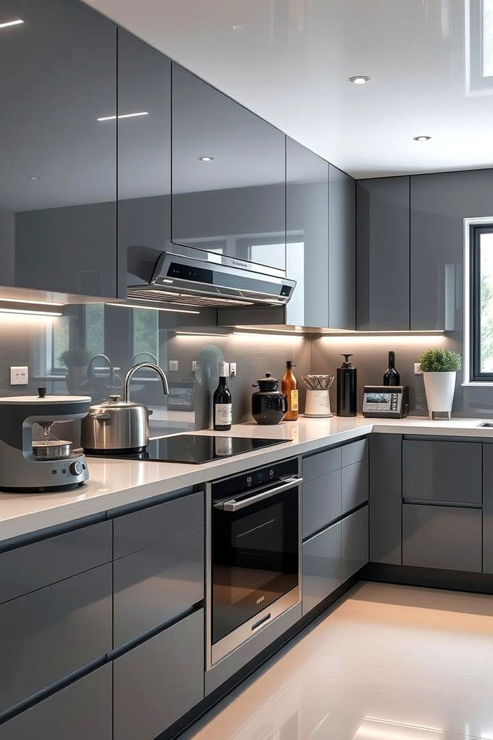 High Tech Gray Kitchen Gadgets - 22 Gray Kitchens