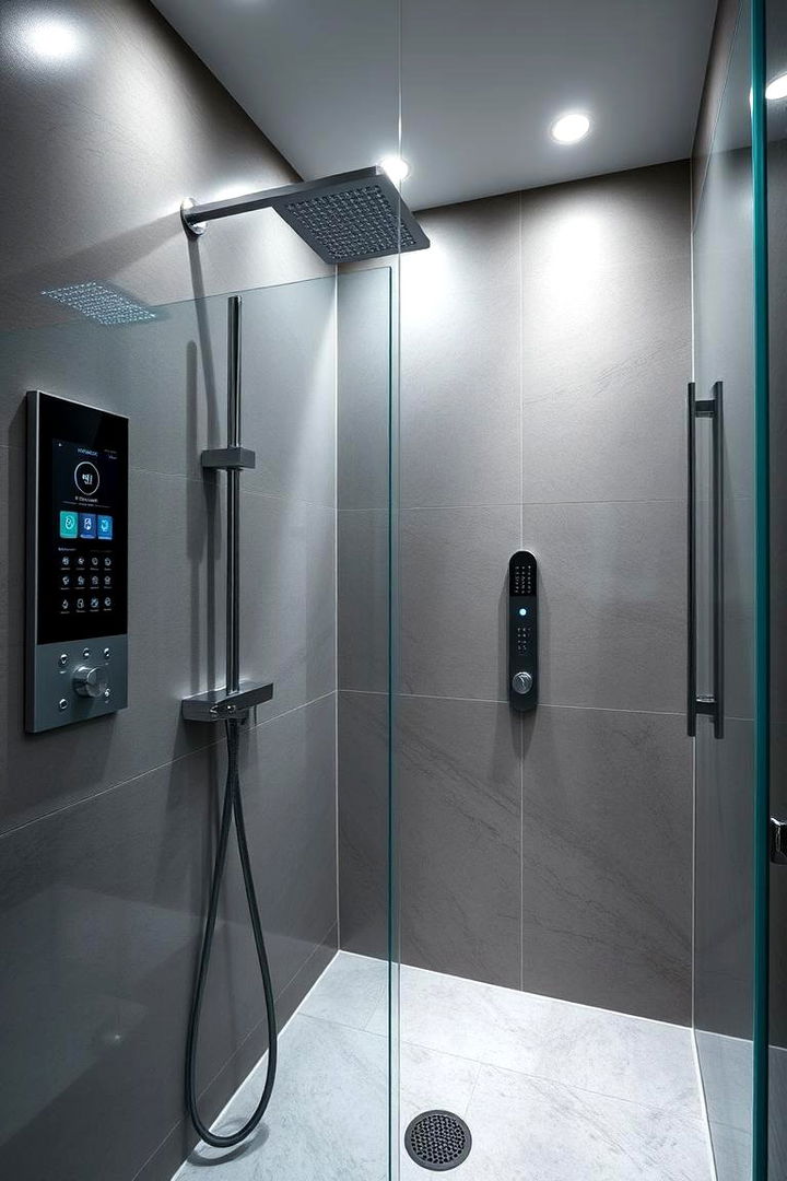 High Tech Haven - 22 Luxury Shower Ideas