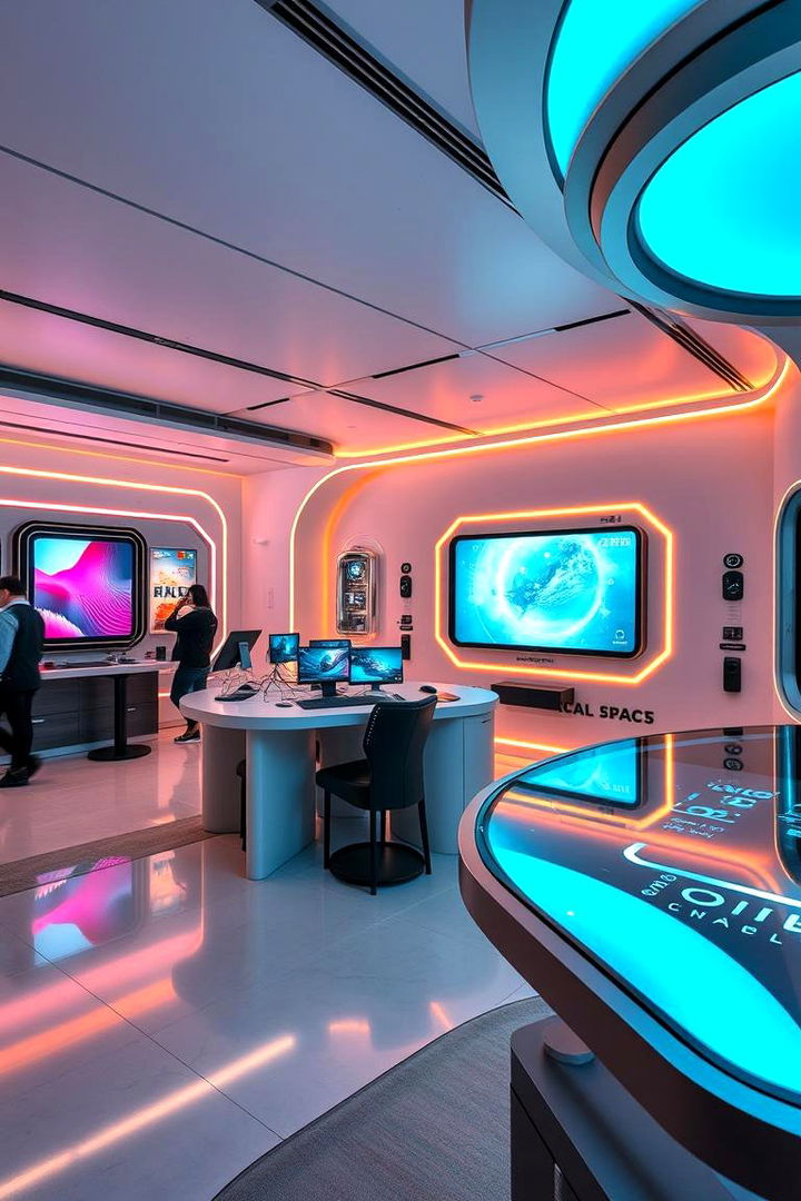 High Tech Hub for Innovation - 22 Man Cave Ideas