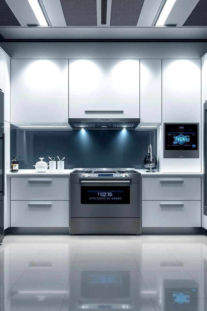 High Tech Integrated Appliances - 22 Dream Kitchen Ideas