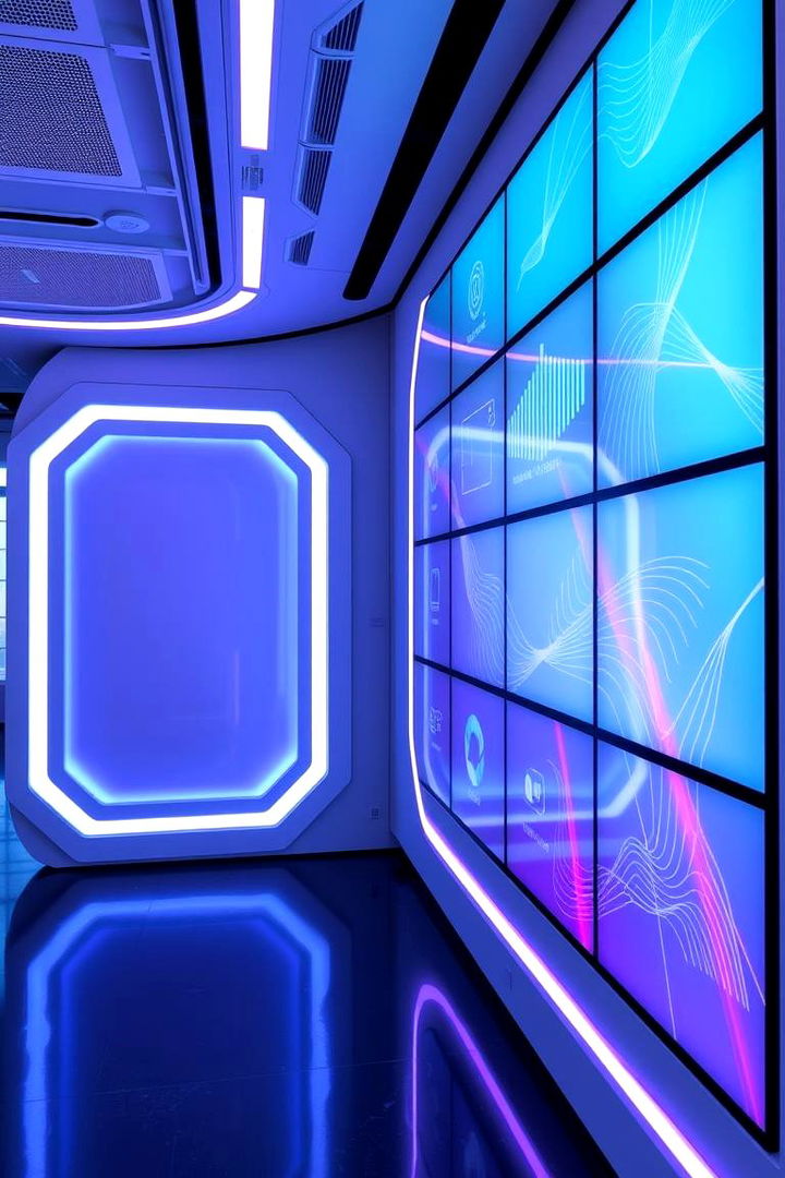 High Tech Interactive Media Walls - 22 Media Wall Ideas