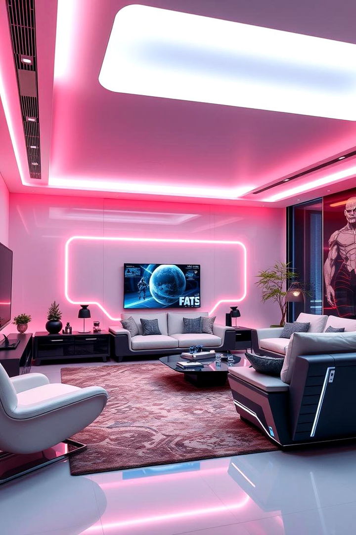 High Tech Modern Retreat - 22 Mens Living Room Ideas