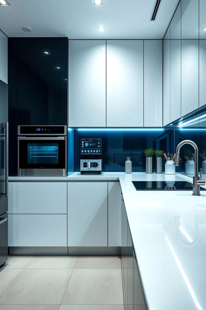 High Tech Modernity - 22 Kitchen Design Ideas