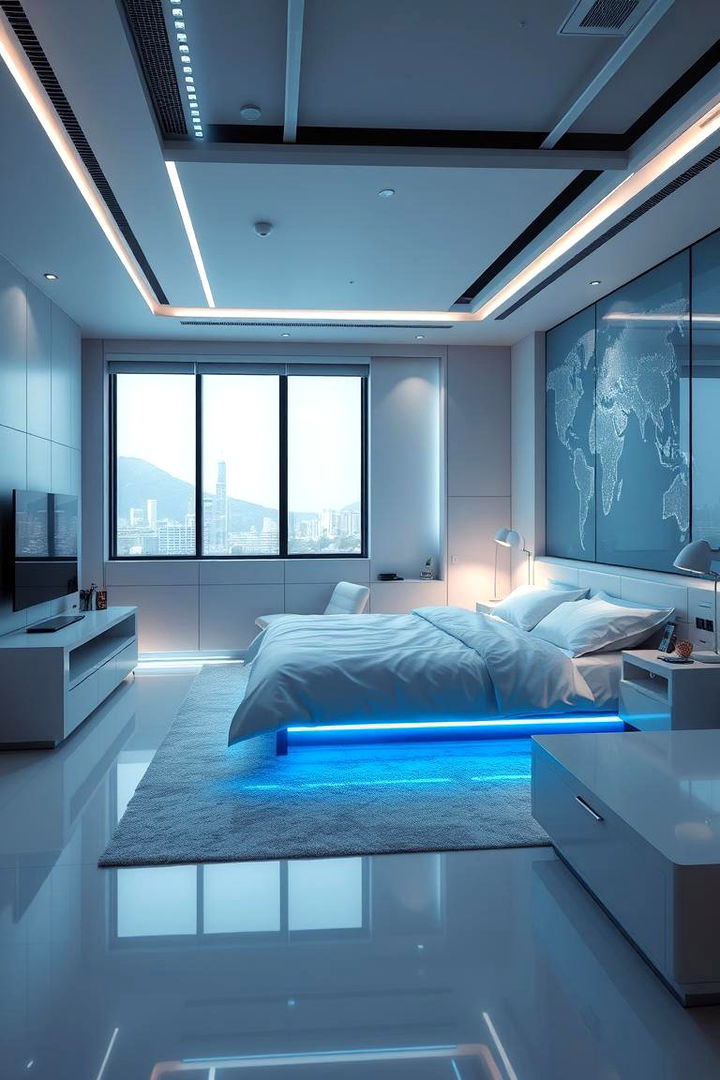 High Tech Modernity - 22 Bedroom Ideas For Couples