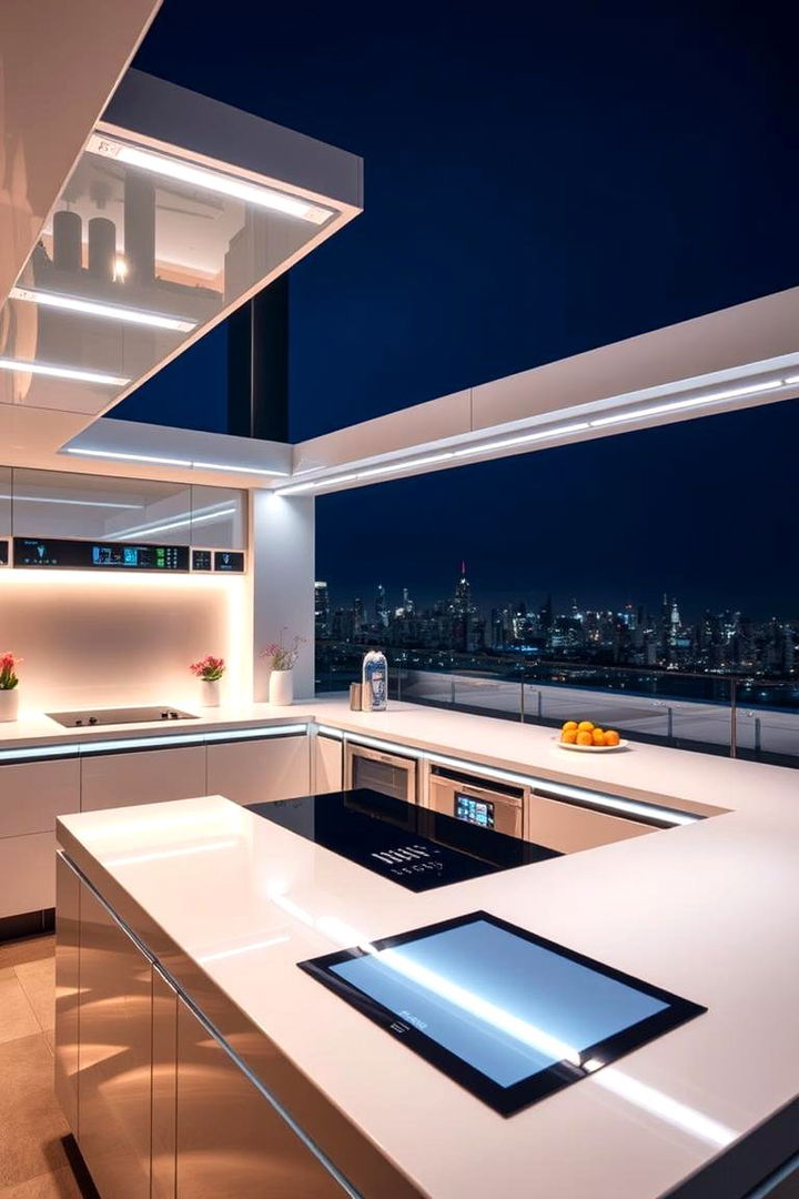 High Tech Rooftop Kitchens - 22 Rooftop Kitchen Ideas