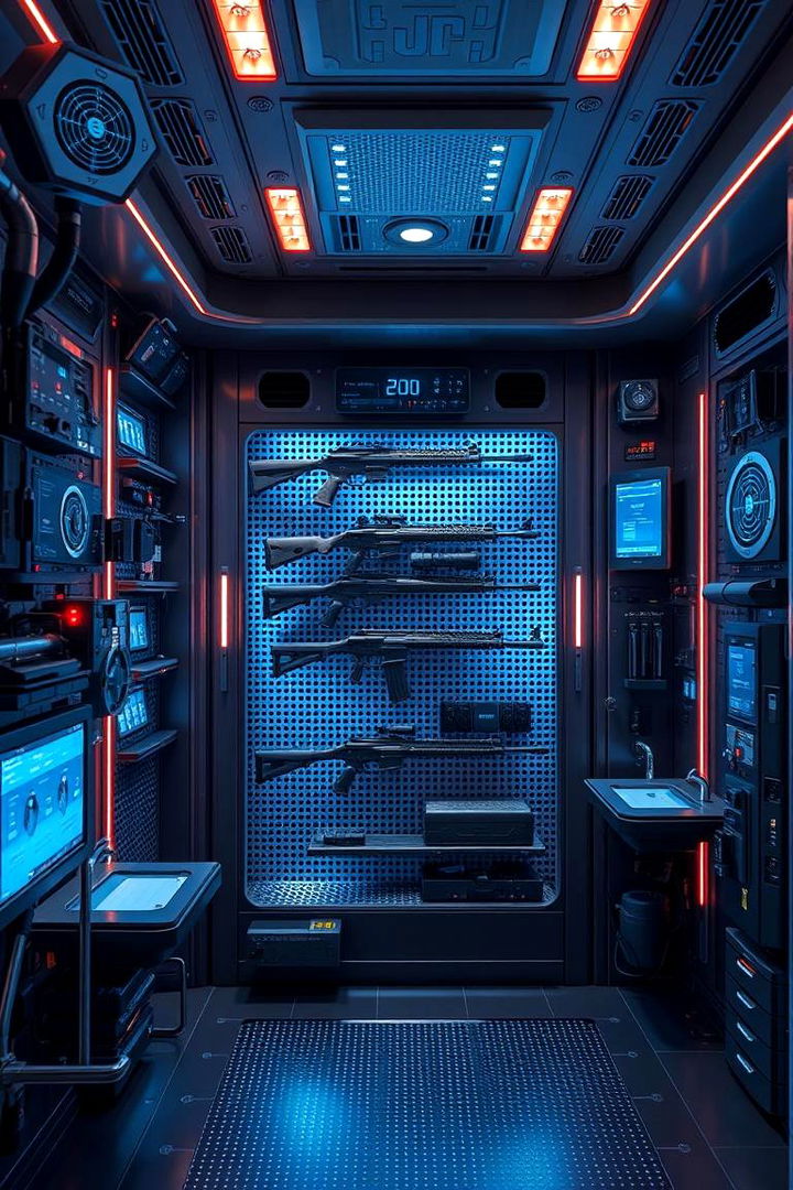 High Tech Safety Enhancements - 22 Gun Room Ideas
