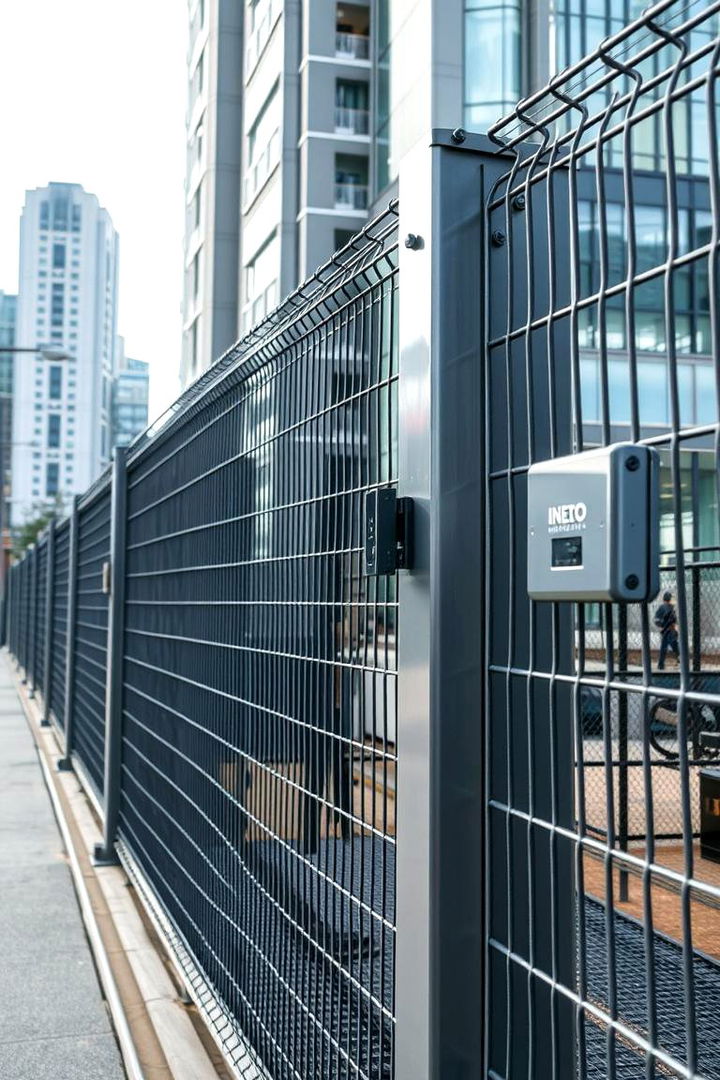 High Tech Security Fences - 22 Corner Fence Ideas