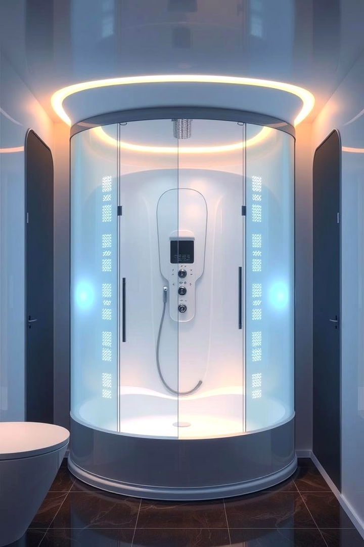 High Tech Smart Curtains - 22 Shower Curtain Ideas