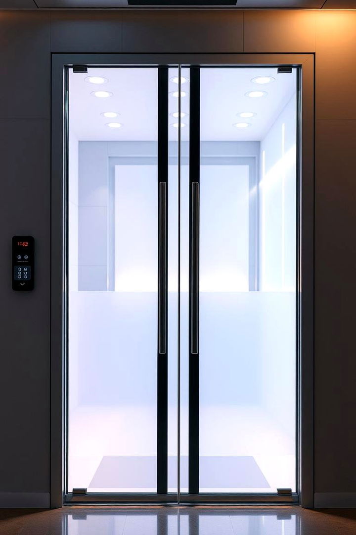 High Tech Smart Glass Doors - 22 Glass Front Doors Ideas