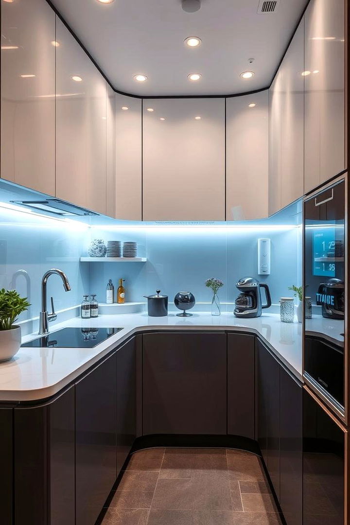 High Tech Smart Kitchens - 22 Townhouse Kitchen Ideas