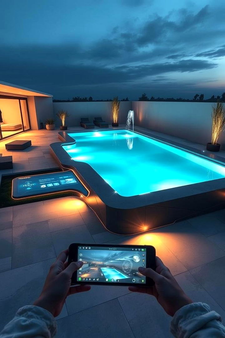 High Tech Smart Pool System - 22 Lagoon Pool Design Ideas