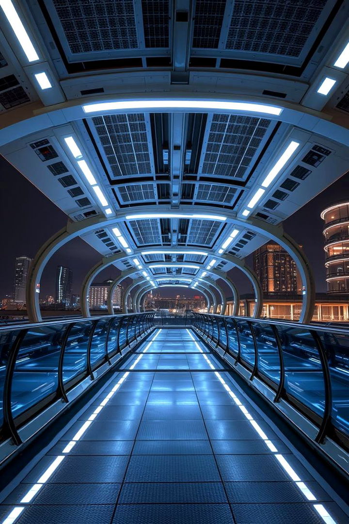 High Tech Smart Roof Walkways - 22 Covered Walkway Ideas