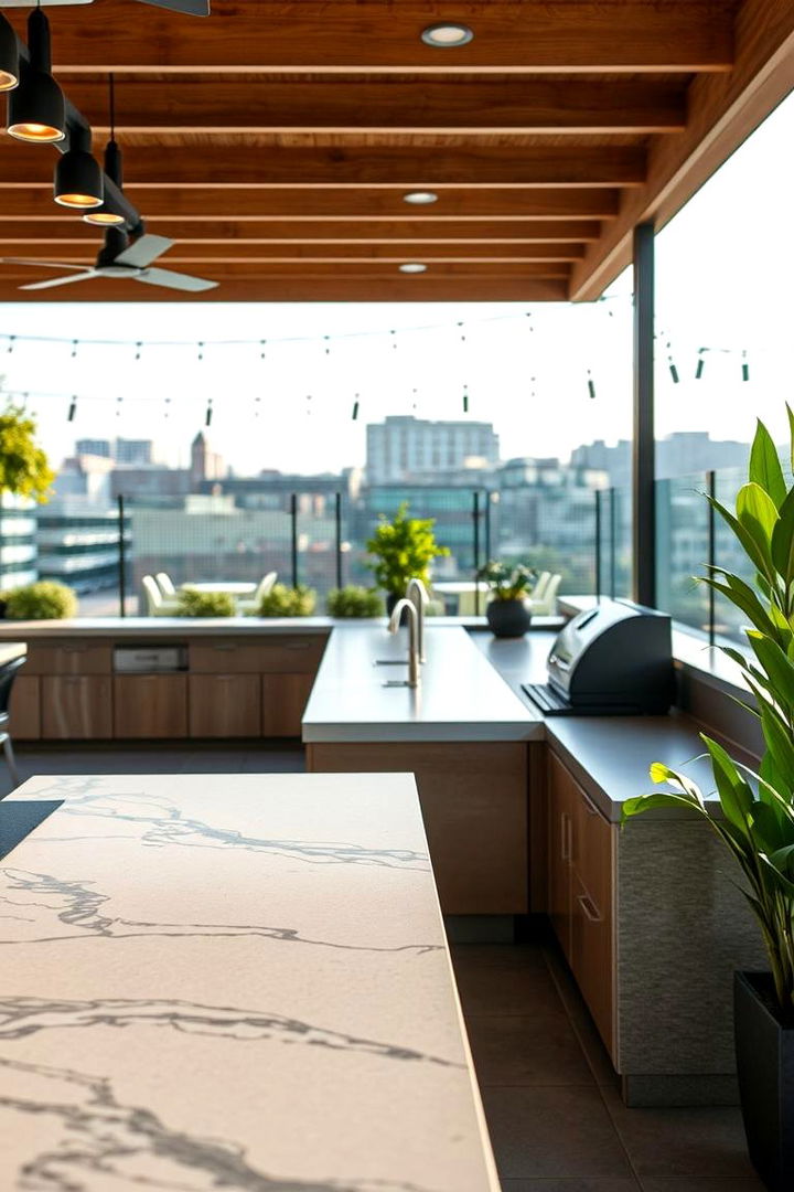 High Traffic Outdoor Durability Solutions - 22 Outdoor Countertop Ideas