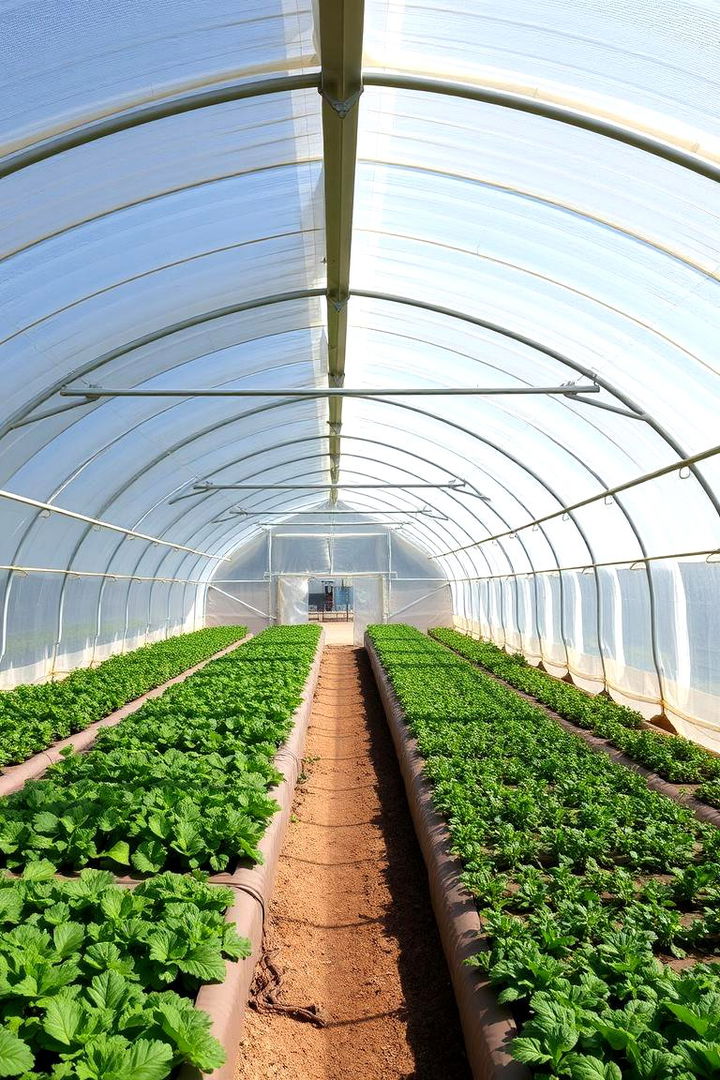 High Tunnel Greenhouse Efficiency - 22 Greenhouse Ideas
