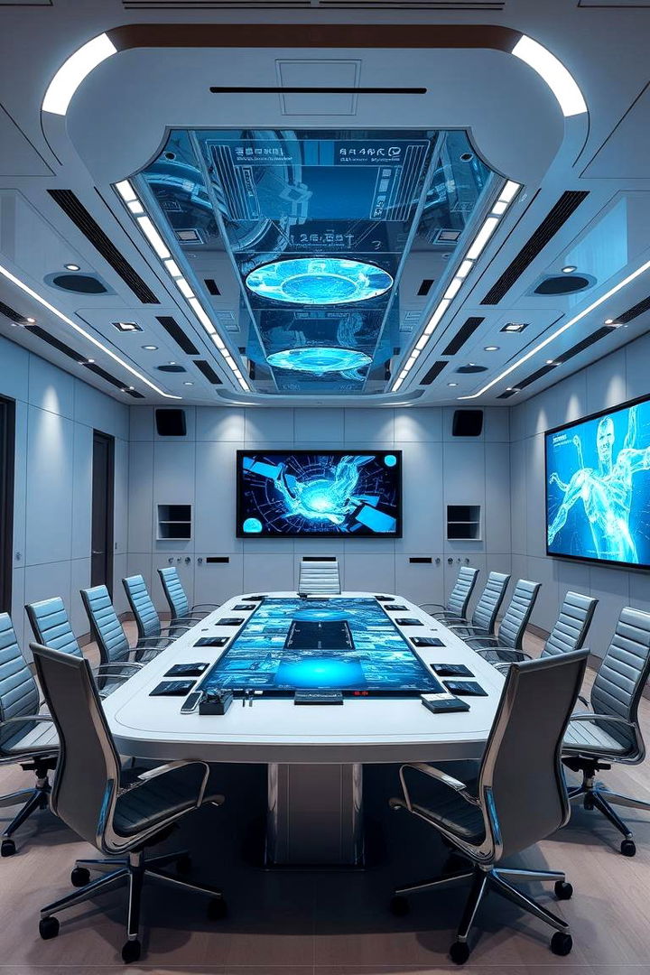 High tech Conference Rooms - 22 Office Interior Design Ideas