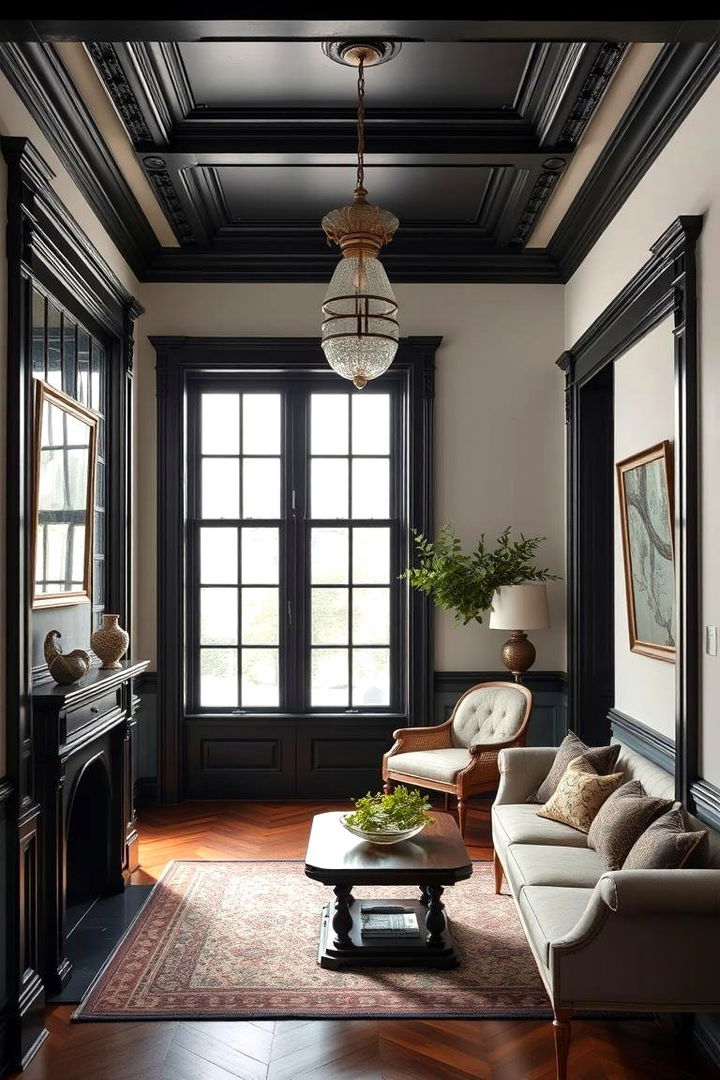 Historic Charm with a Modern Twist - 22 Black Trim Interiors