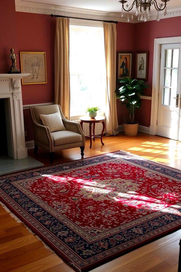 Historic Persian Rugs - 22 Colonial Living Room Ideas