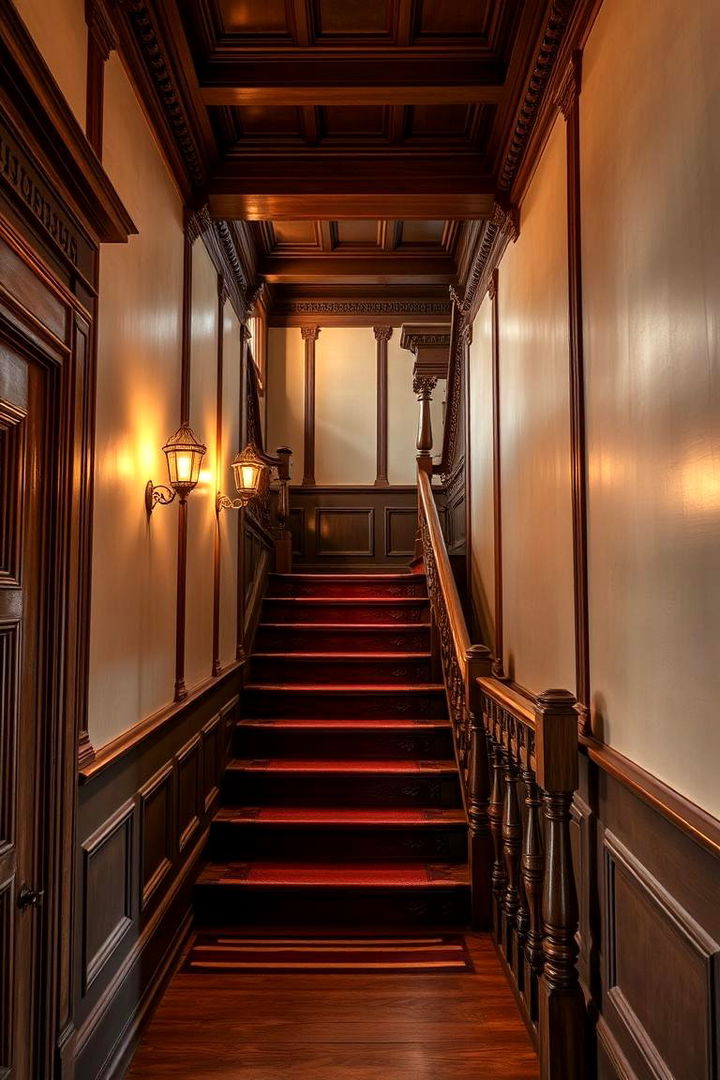 Historic Stairway Detailing - 22 Colonial Front Porch Ideas