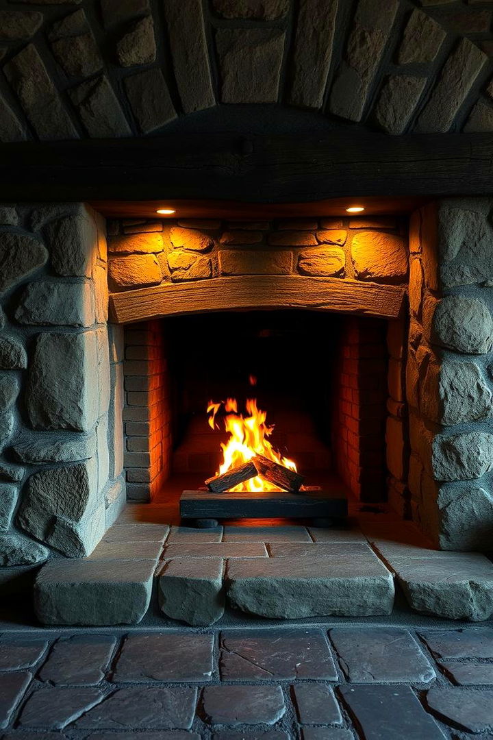 Historical Narratives Embedded in Stone - 22 Traditional Fireplaces