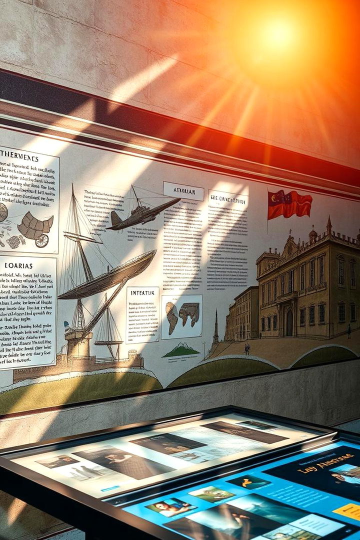 Historical Storytelling Murals - 22 Interactive Murals