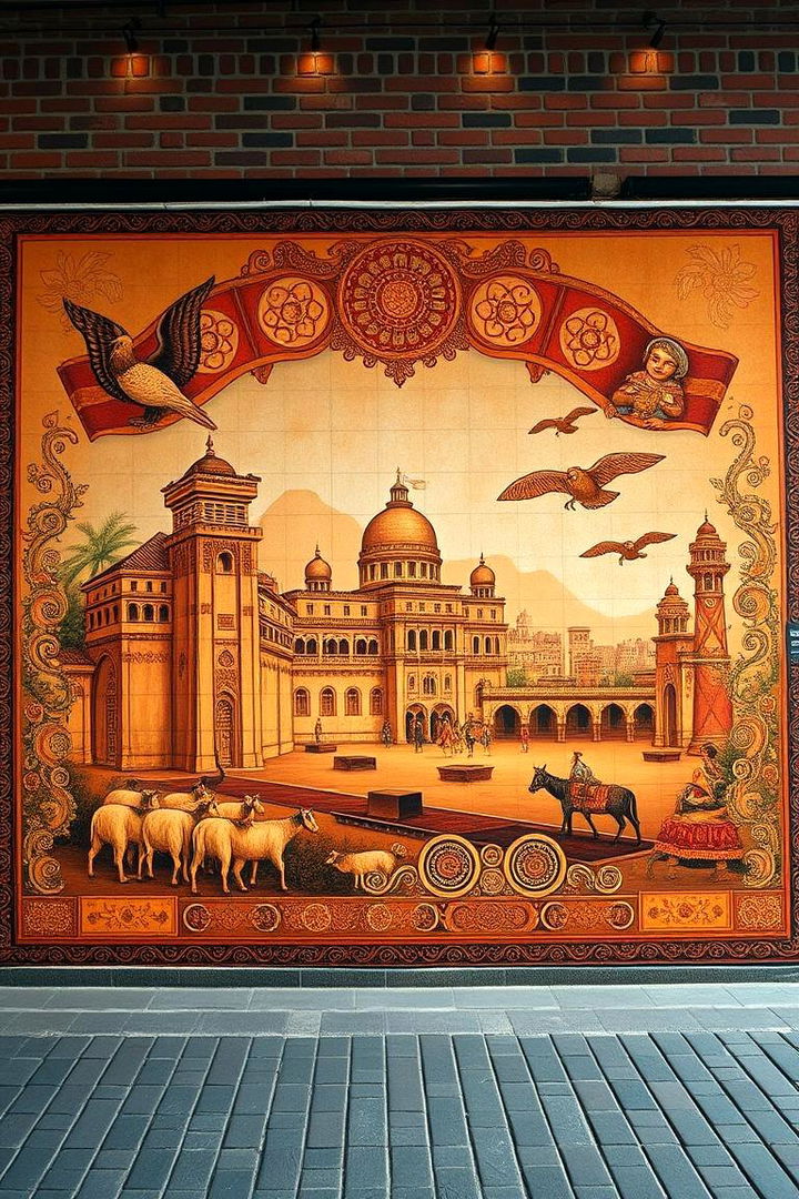 Historical and Cultural Patterns - 22 Garage Door Murals