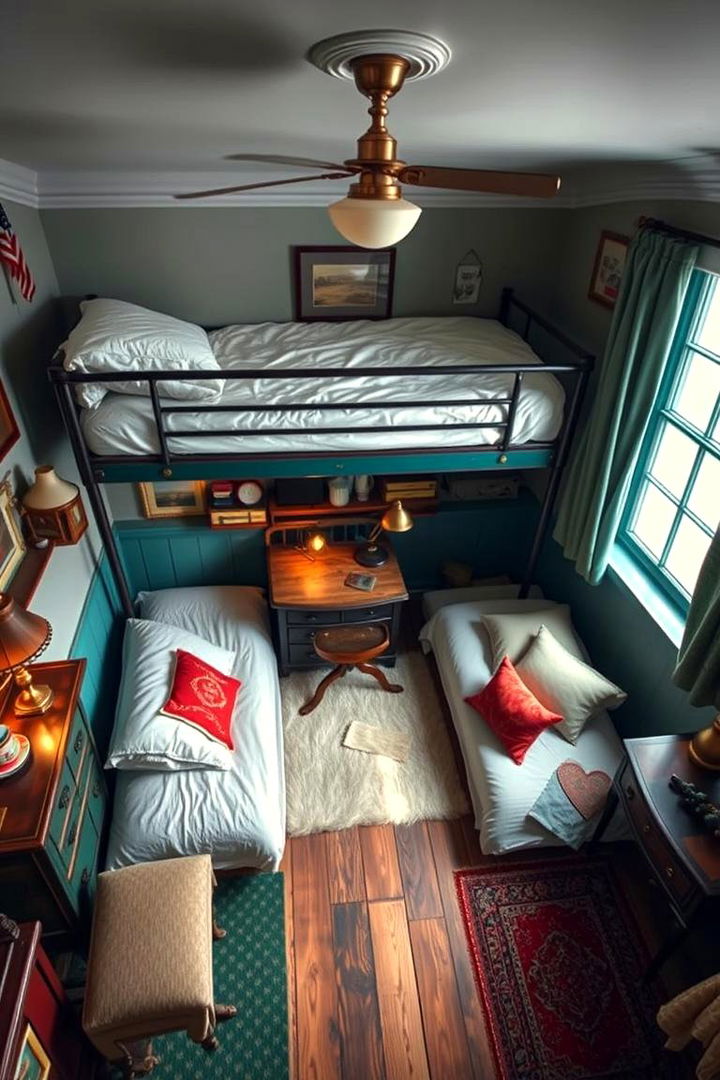 Historically Inspired Bunk Room Ideas - 22 bunk room ideas