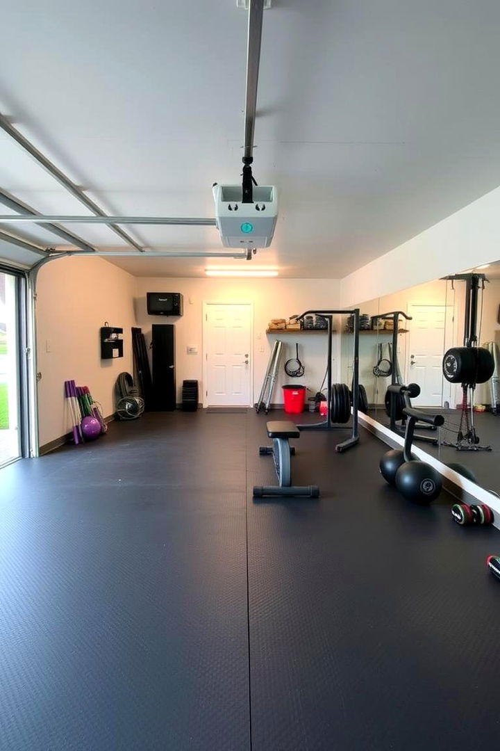 Home Gym Conversion - 22 Garage Makeover Ideas