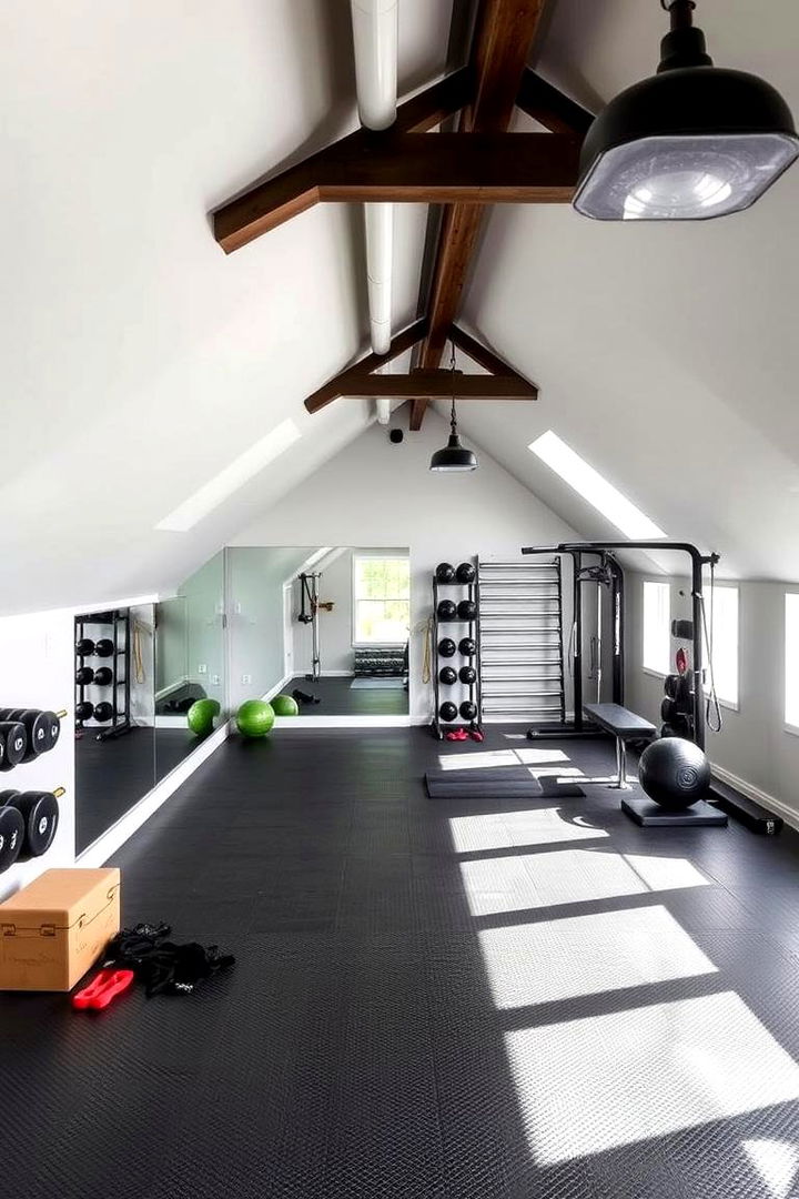 Home Gym Space Attic - 22 attic room ideas