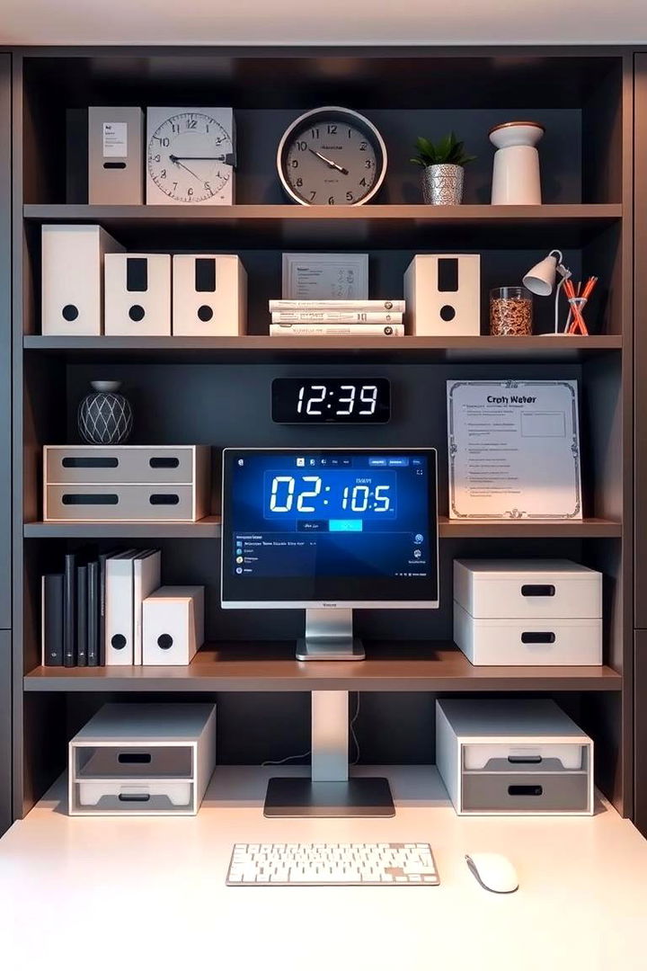 Home Office Command Center - 22 Command Center Ideas