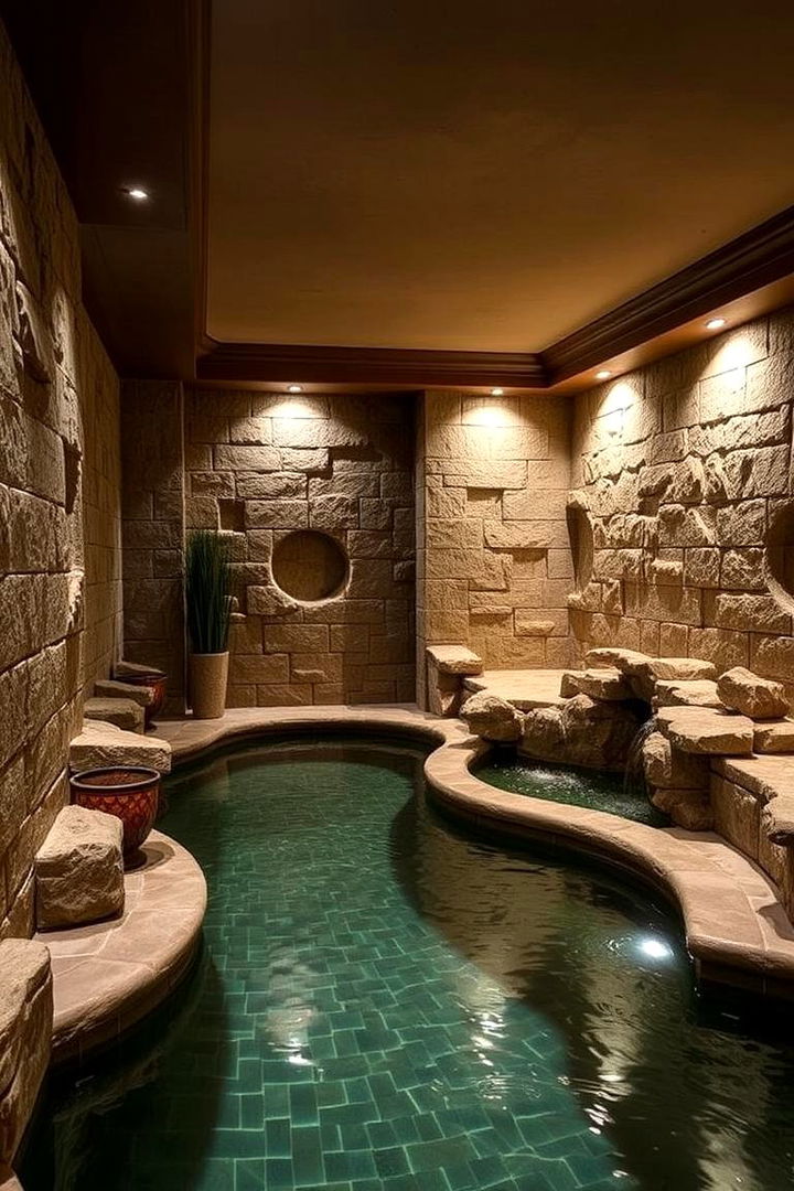 Home Spa and Relaxation Retreat - 22 Basement Ideas