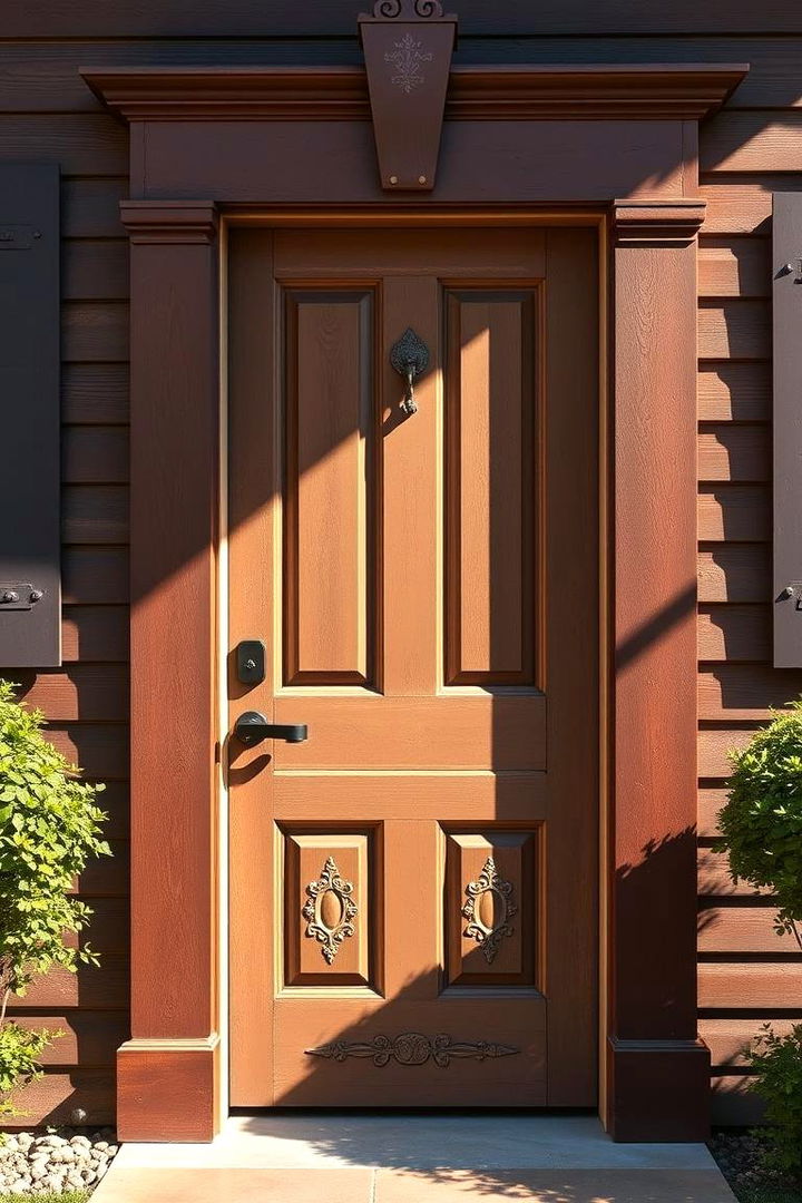 Honoring Heritage Homes - 22 Brown House Front Door Colors
