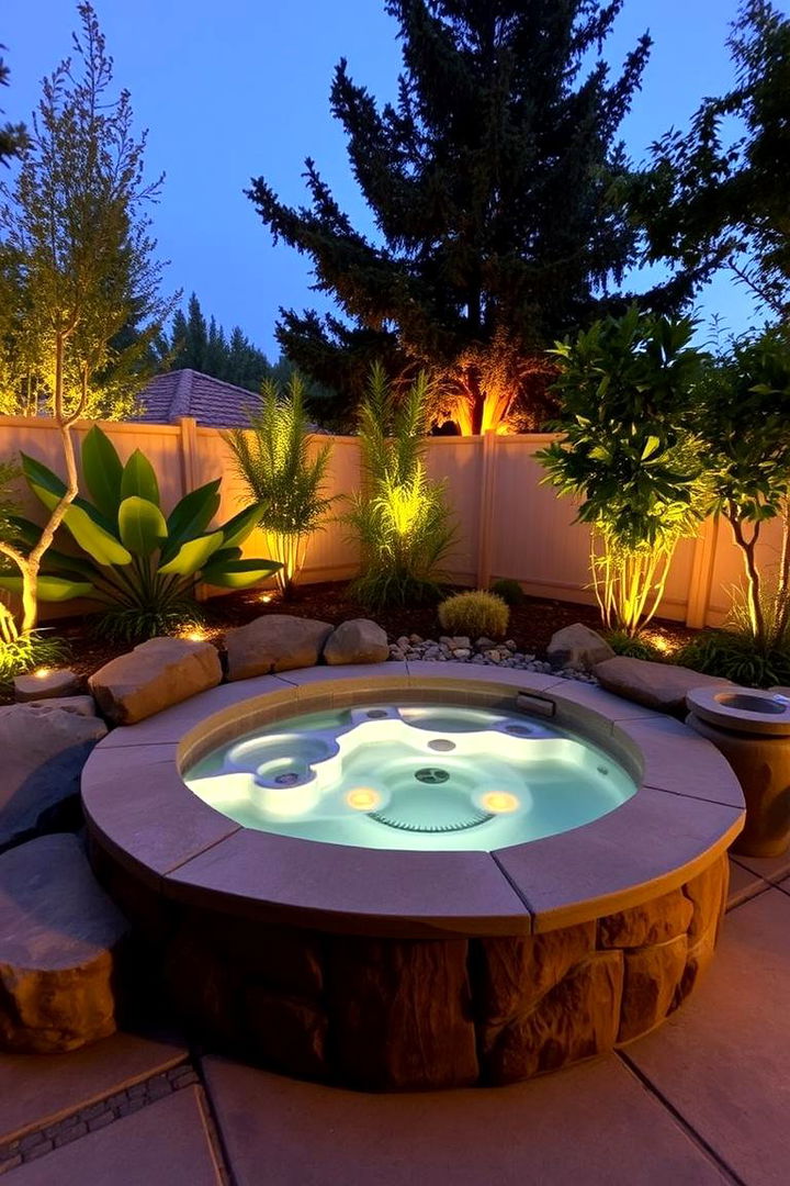 Hot Tub and Spa - 22 Large Backyard Ideas