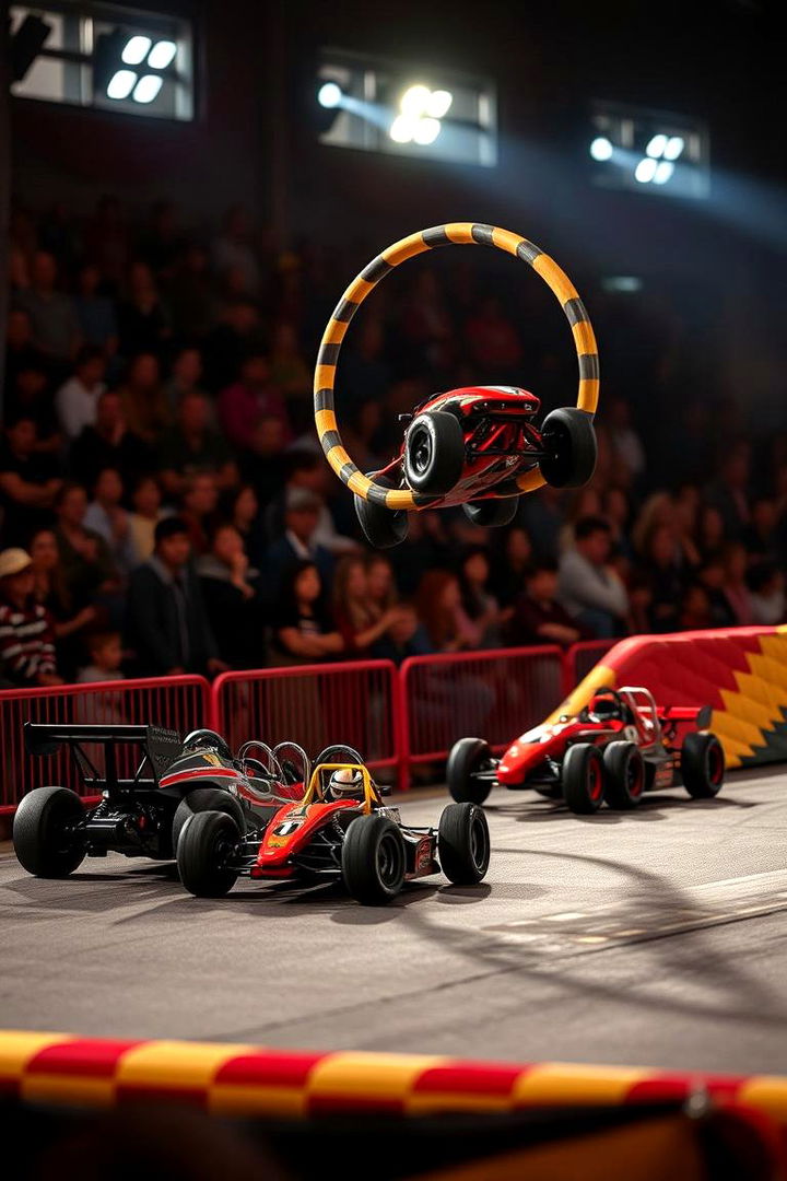 Hot Wheels Rally and Stunt Show - 22 Hot Wheels Birthday Party Ideas