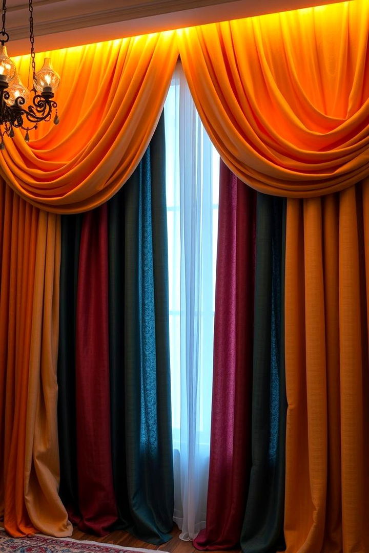 House Color Curtains and Drapes - 22 Harry Potter Decor Ideas
