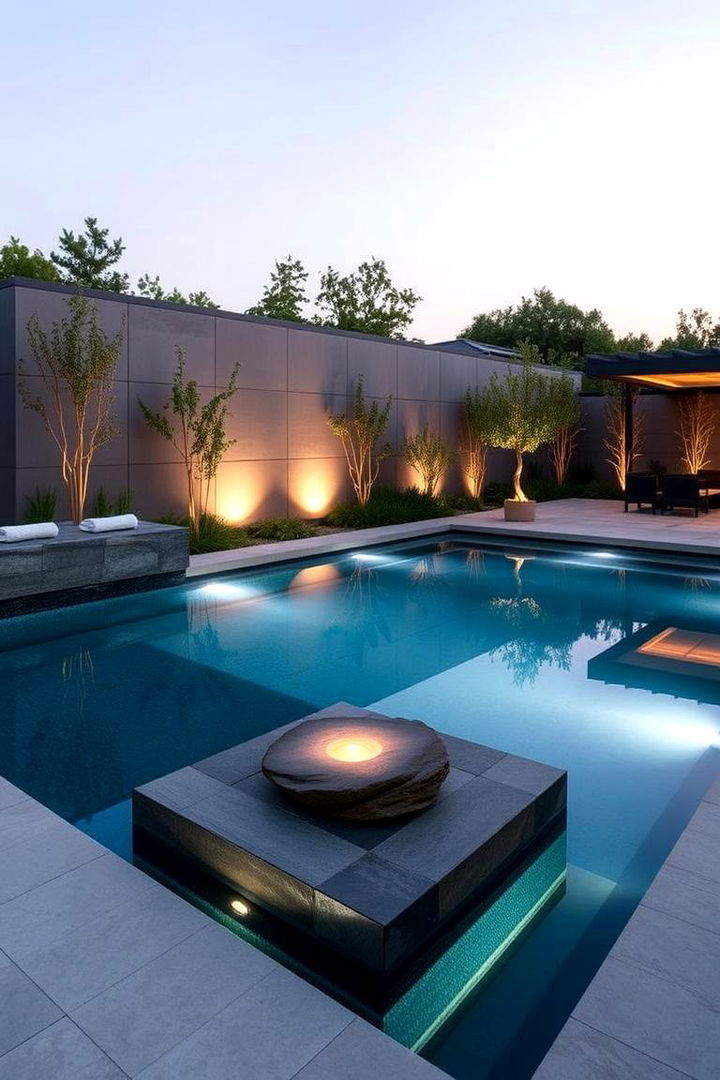 Hybrid Combination Design - 22 Semi Inground Pool Ideas