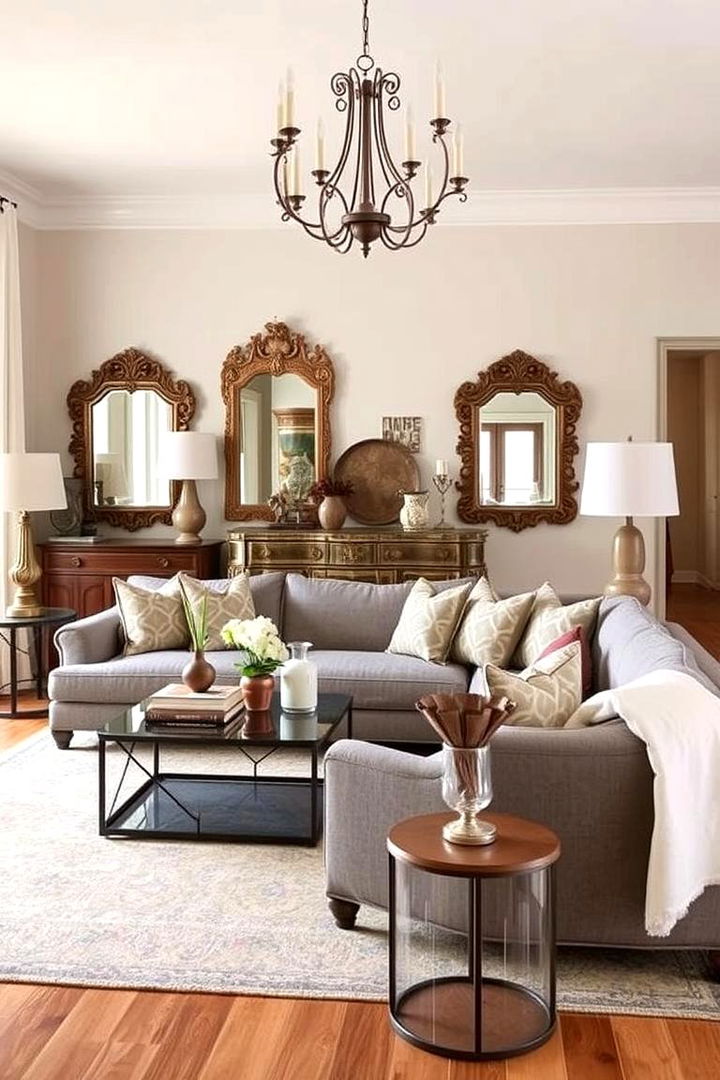 Hybrid Contemporary and Classic Blend - 22 Grey Sectional Living Room Ideas