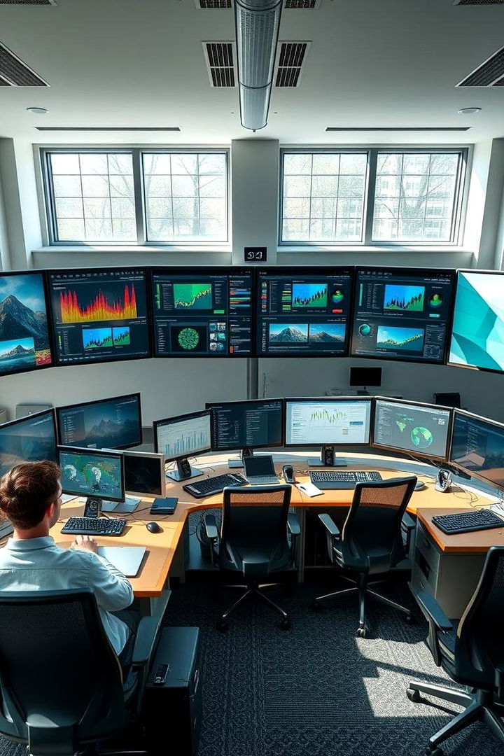 Hybrid Work Command Center - 22 Command Center Ideas