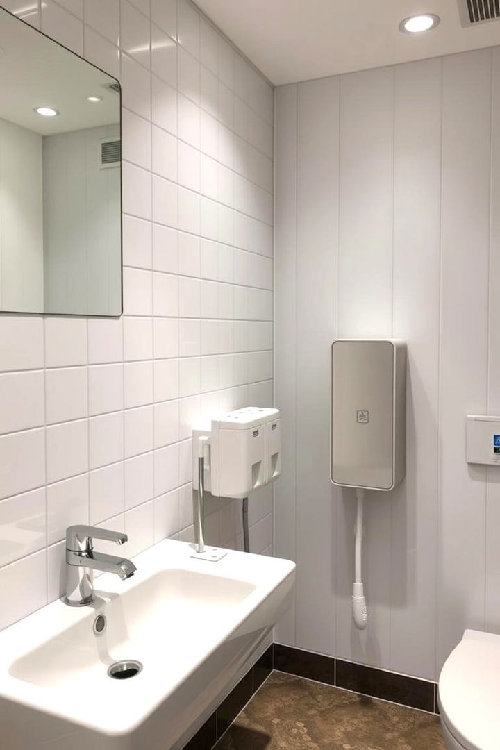 Hygienic Innovation Highlights - 22 Restaurant Bathroom Ideas