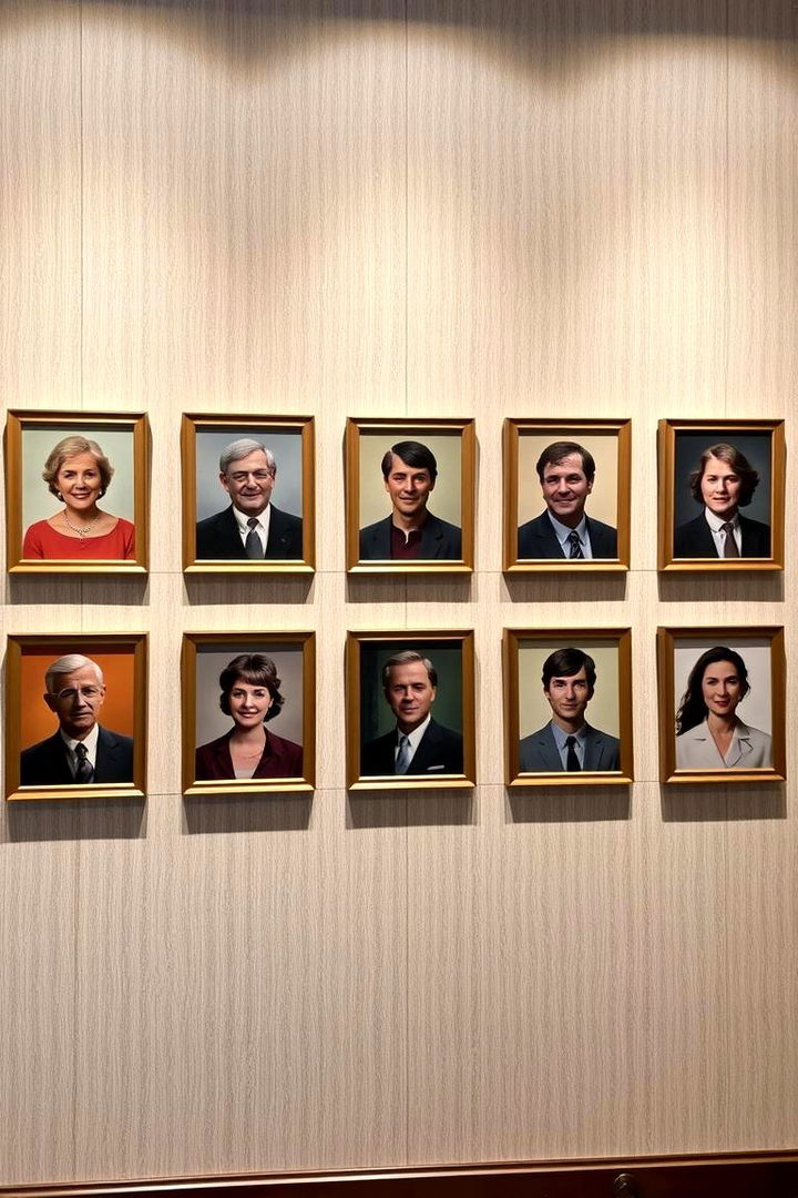 Iconic Character Portrait Displays - 22 Harry Potter Decor Ideas