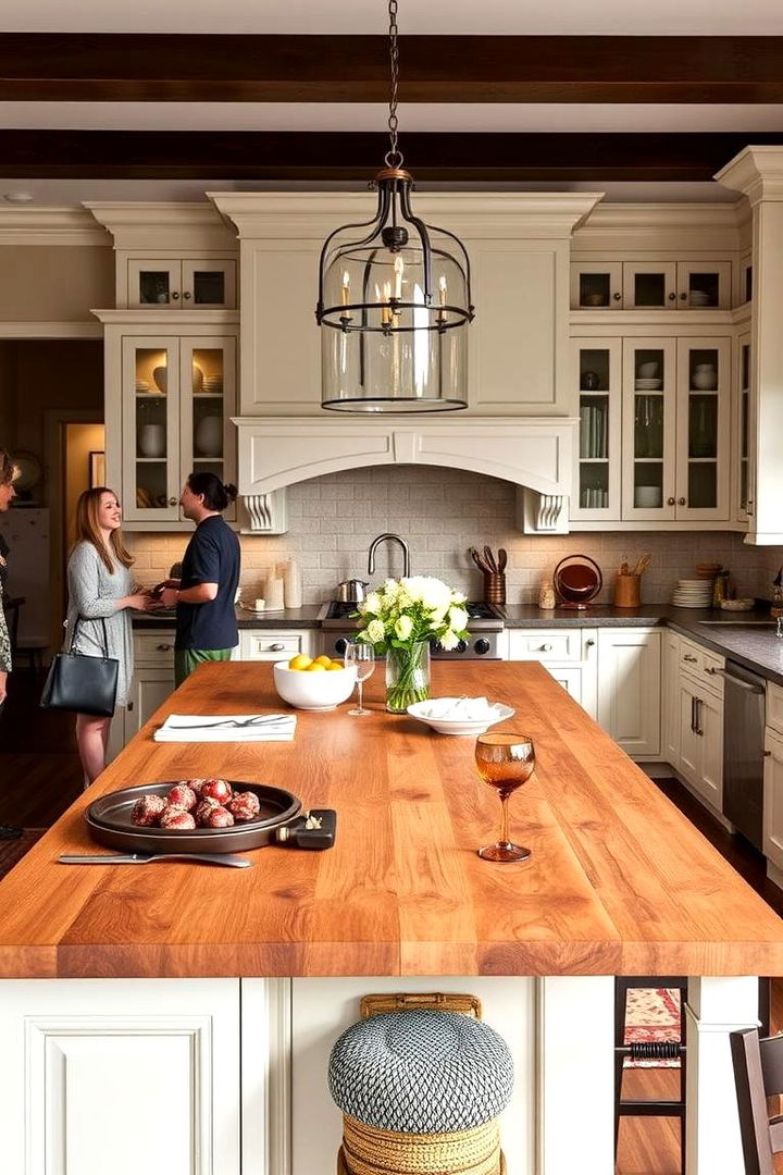 Ideal for Entertaining Guests - 22 Kitchens With Butcher Block Countertops