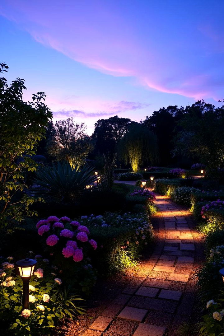 Illuminated Garden Path Lights - 22 Secret Garden Ideas