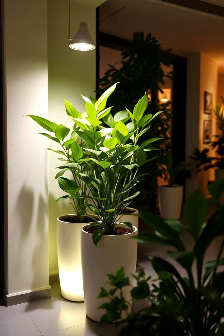 Illuminated Indoor Gardens - 22 Container Garden Ideas