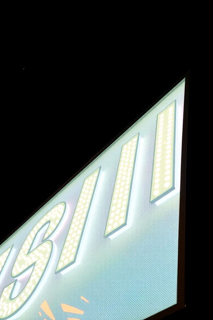 Illuminated LED Backdrop Sign - 22 Wedding Sign Ideas