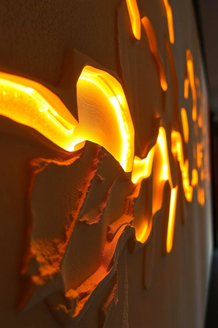 Illuminated Wall Sculptures - 22 Wall Decor Ideas
