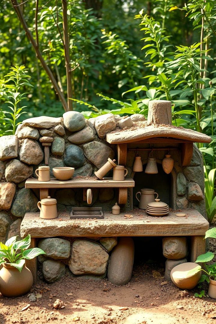 Imaginative Nature Play Mud Kitchen - 22 Mud Kitchen Ideas